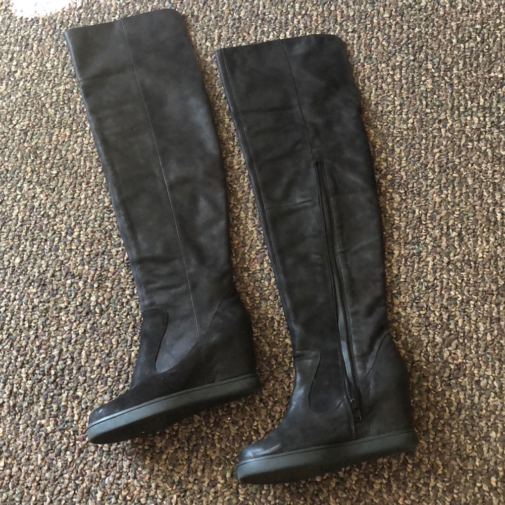 Aldo over knee wedge boot
